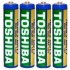 Батарейка сольова Toshiba R03, у спайці 4шт (тільки упаковкою 40шт)
