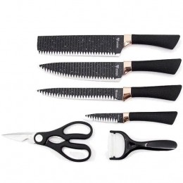 Набір кухонних ножів NON-STICK 6 в1