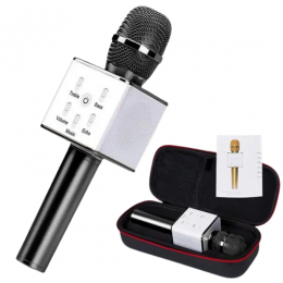 Микрофон беспроводной для караоке Q9 - портативный