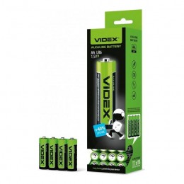 Батарейка VIDEX ALKALINE  AA LR6 1.5V (только упаковкой 60шт)