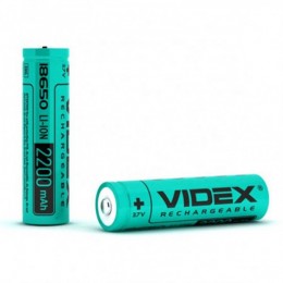 Аккумулятор VIDEX Li-ION 18650 2200mAh 3.7V 