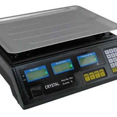 Ваги торговельні CR-50kg 4V Crystal