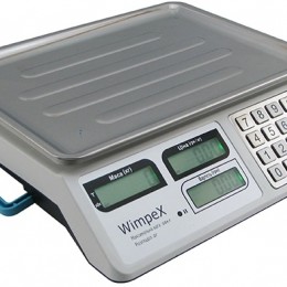 Ваги торговельні WX-5004 Metal 6V Wimpex Ваги торговельні WX-5004 Metal 6V Wimpex