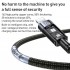 USB CABLE YESIDO CA157 TYPE-C/LIGHTNING LCD 27W ТКАНИНА (1,2 M)
