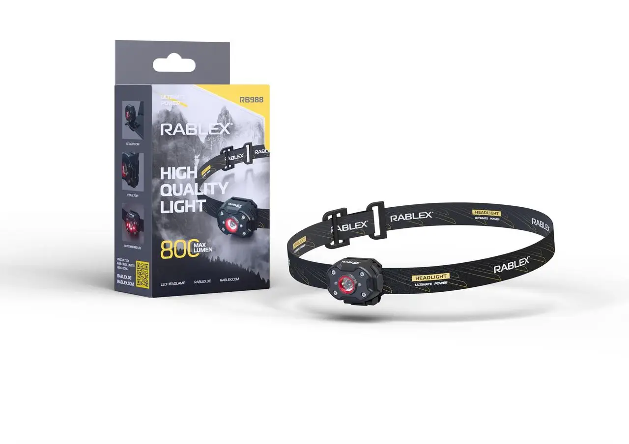 Ліхтарик налобний Rablex RB-988 Ліхтарик налобний Rablex RB-988